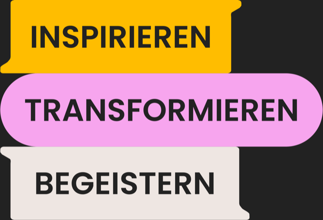 Inspirieren, Transformieren, Begeistern | NOW Brand Mentoring
