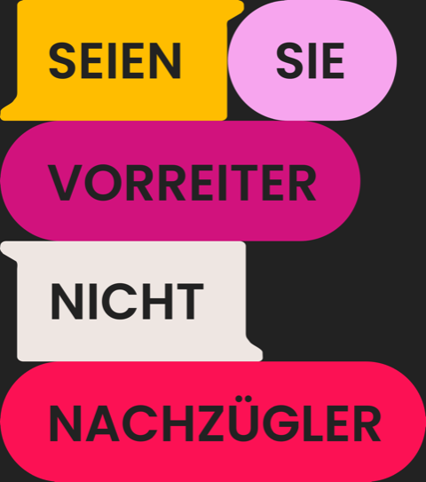 Seien Sie Vorreiter nicht Nachzügler | NOW Brand Mentoring